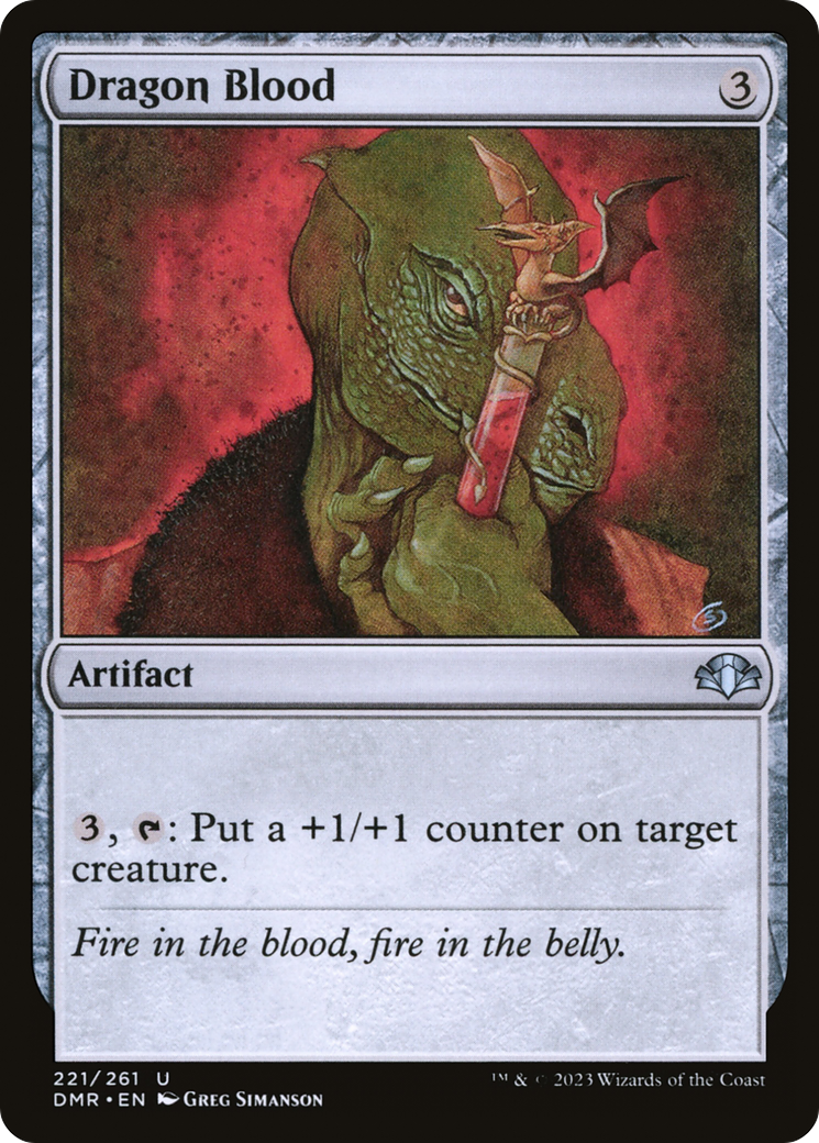 Dragon Blood [Dominaria Remastered] - Magic: The Gathering - Card Brawlers | Quebec | Canada |