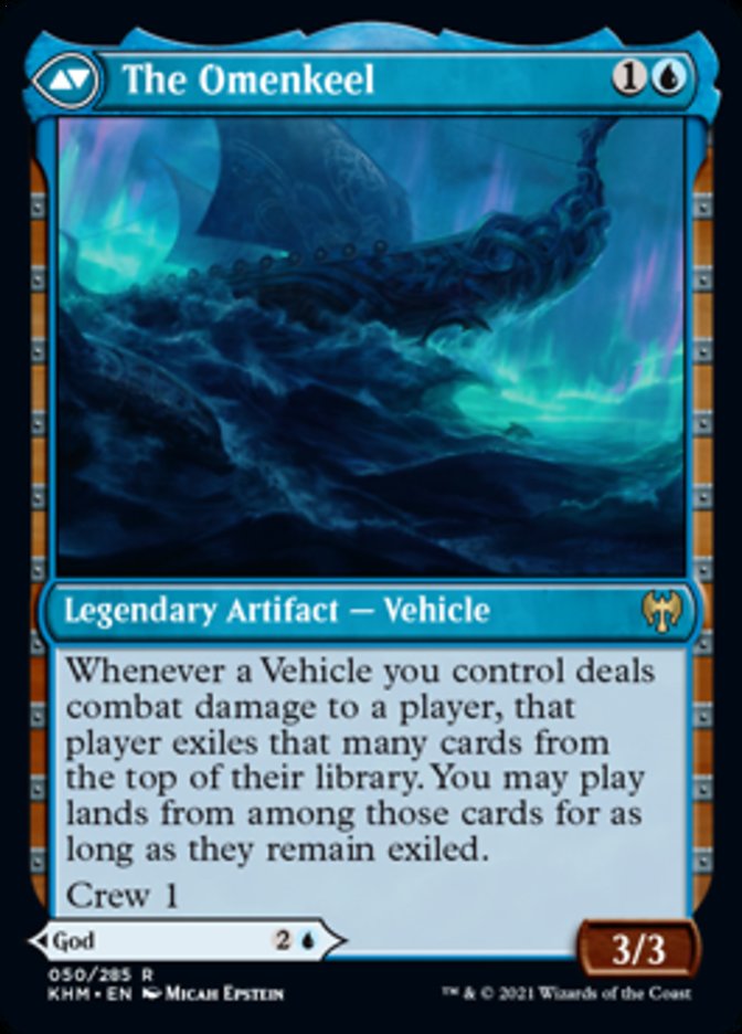 Cosima, God of the Voyage // The Omenkeel [Kaldheim] - Magic: The Gathering - Card Brawlers | Quebec | Canada |