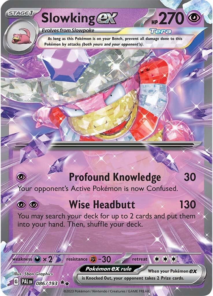 Slowking ex (086/193) [Scarlet & Violet: Paldea Evolved] - Pokémon - Card Brawlers | Quebec | Canada |