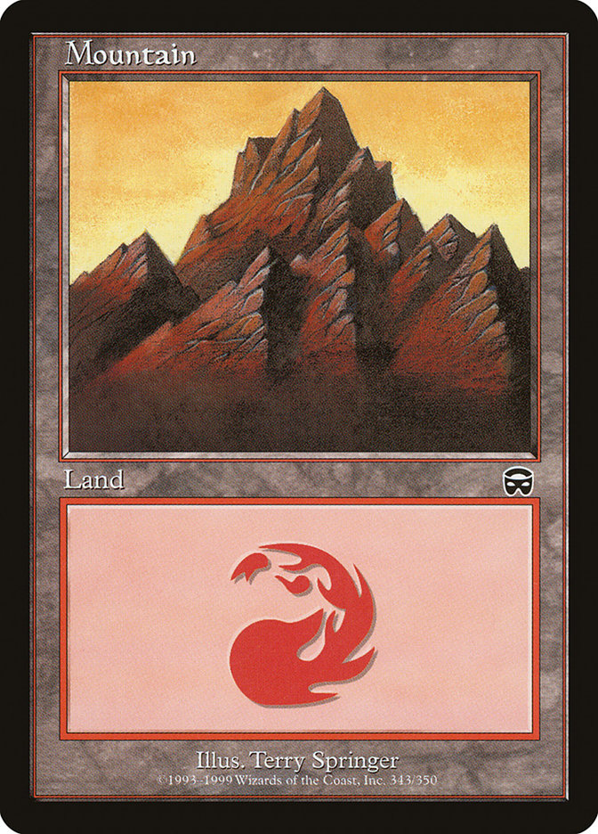 Mountain (343) [Mercadian Masques] - Magic: The Gathering - Card Brawlers | Quebec | Canada |