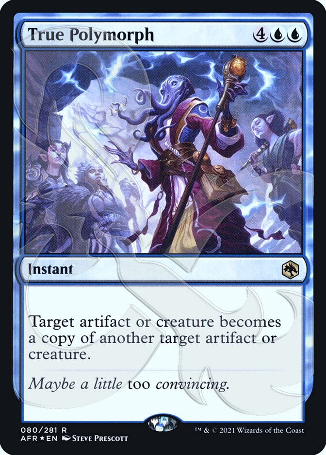 True Polymorph (Ampersand Promo) [Dungeons & Dragons: Adventures in the Forgotten Realms Promos] - Magic: The Gathering - Card Brawlers | Quebec | Canada |