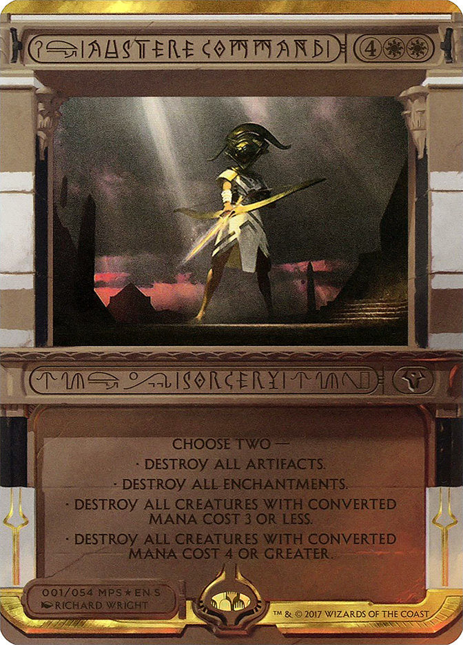 Austere Command (Invocation) [Amonkhet Invocations] - Magic: The Gathering - Card Brawlers | Quebec | Canada |
