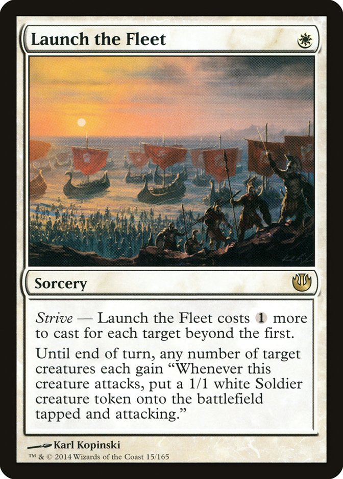 Launch the Fleet [Journey into Nyx] - Magic: The Gathering - Card Brawlers | Quebec | Canada |