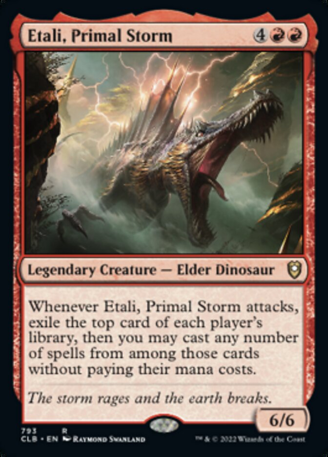 Etali, Primal Storm [Commander Legends: Battle for Baldur's Gate] - Magic: The Gathering - Card Brawlers | Quebec | Canada |