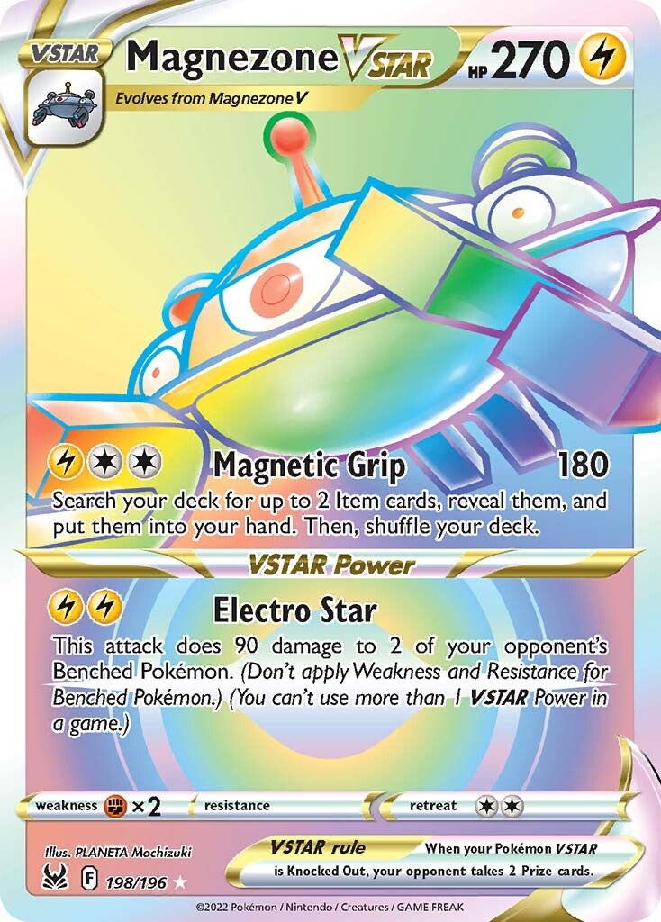 Magnezone VSTAR (198/196) [Sword & Shield: Lost Origin] - Pokémon - Card Brawlers | Quebec | Canada |