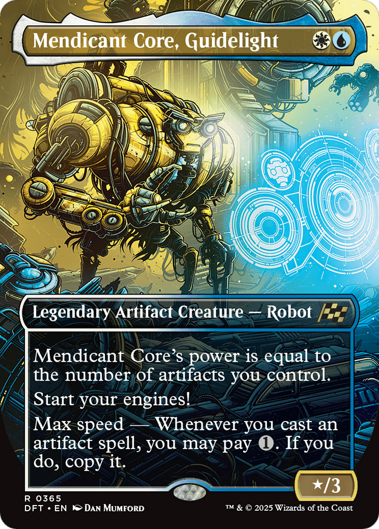 Mendicant Core, Guidelight (Borderless) [Aetherdrift] - Magic: The Gathering - Card Brawlers | Quebec | Canada |