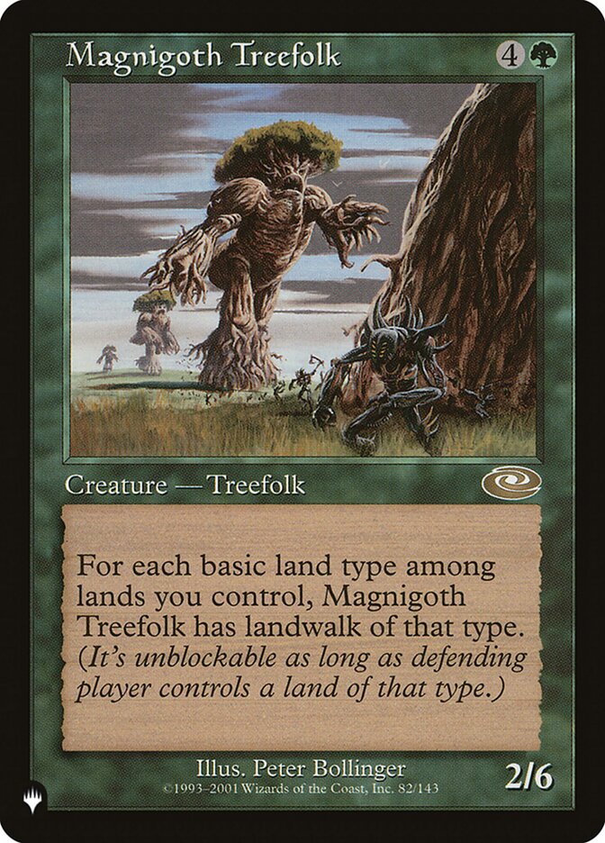 Magnigoth Treefolk [The List] - Magic: The Gathering - Card Brawlers | Quebec | Canada |
