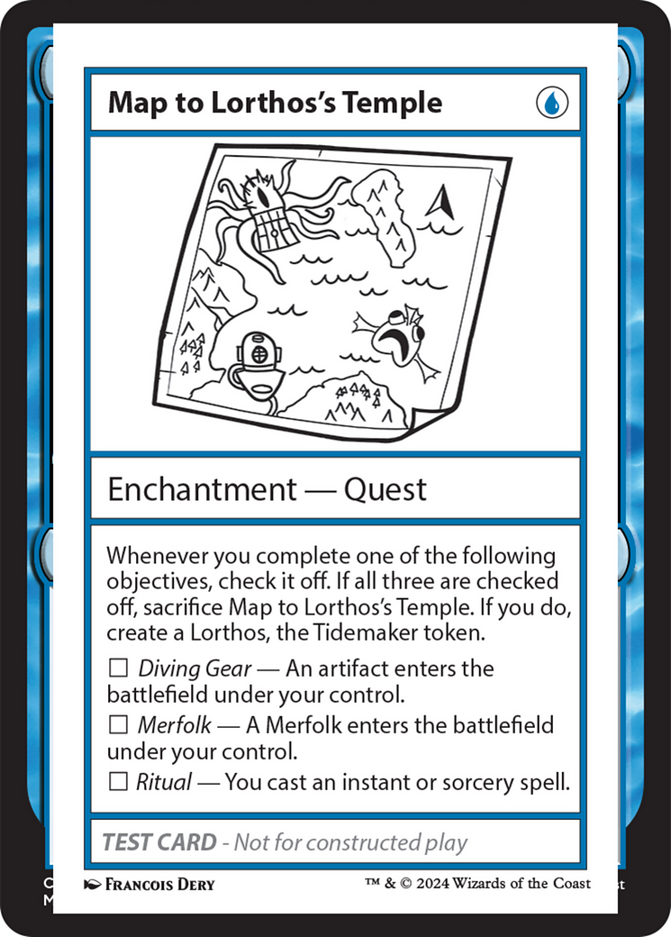 Map to Lorthos's Temple [Mystery Booster 2 Playtest Cards] - Magic: The Gathering - Card Brawlers | Quebec | Canada |