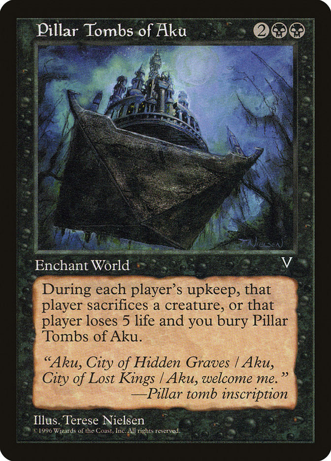 Pillar Tombs of Aku [Visions] - Magic: The Gathering - Card Brawlers | Quebec | Canada |