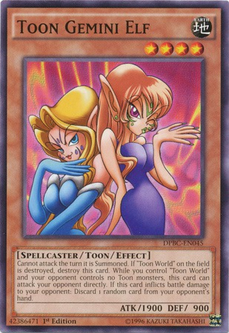 Toon Gemini Elf [DPBC-EN045] Common - Yu-Gi-Oh! - Card Brawlers | Quebec | Canada |