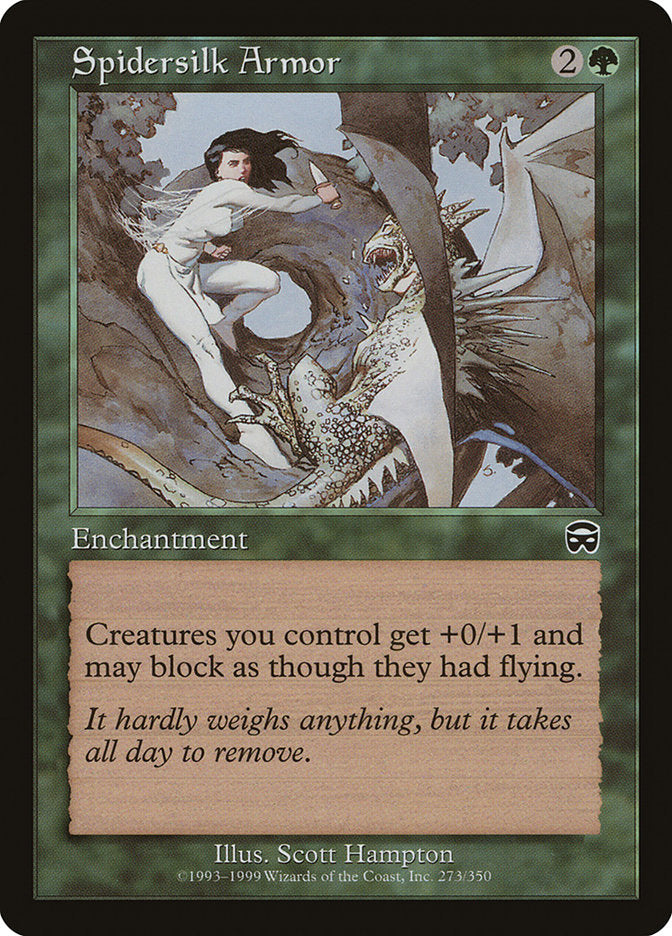Spidersilk Armor [Mercadian Masques] - Magic: The Gathering - Card Brawlers | Quebec | Canada |