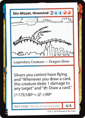 Sliv-Mizzet, Hivemind (2021 Edition) [Mystery Booster Playtest Cards] - Magic: The Gathering - Card Brawlers | Quebec | Canada |