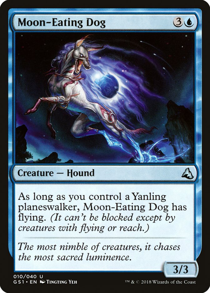 Moon-Eating Dog [Global Series Jiang Yanggu & Mu Yanling] - Magic: The Gathering - Card Brawlers | Quebec | Canada |