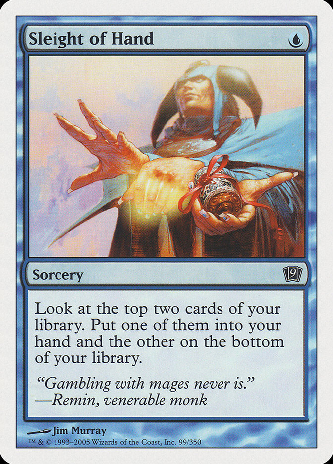 Sleight of Hand [Ninth Edition] - Magic: The Gathering - Card Brawlers | Quebec | Canada |
