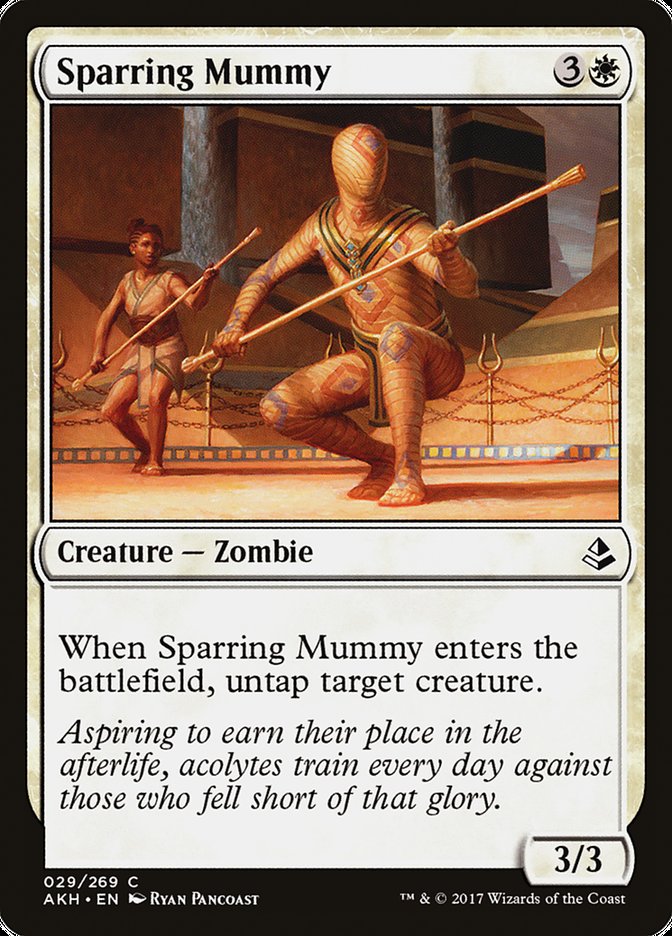 Sparring Mummy [Amonkhet] - Magic: The Gathering - Card Brawlers | Quebec | Canada |