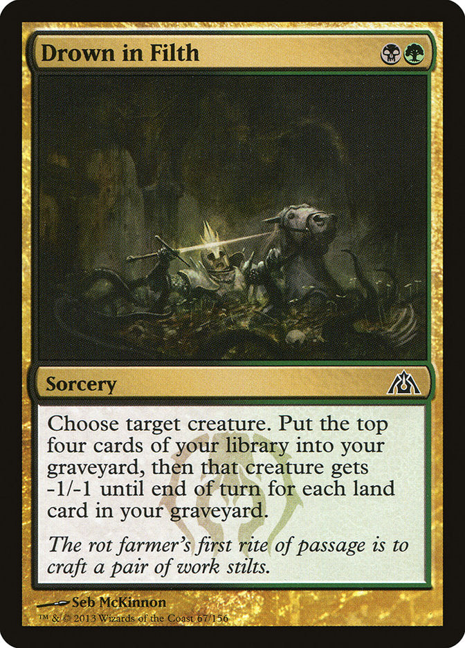 Drown in Filth [Dragon's Maze] - Magic: The Gathering - Card Brawlers | Quebec | Canada |