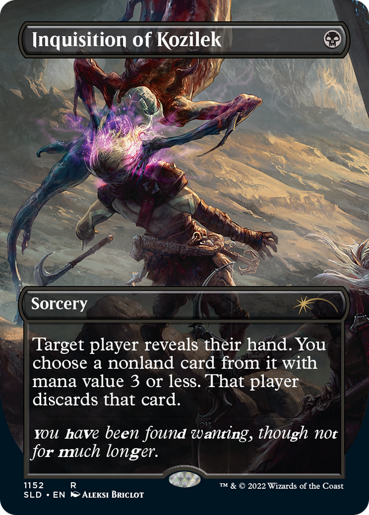 Inquisition of Kozilek (Borderless) [Secret Lair Drop Series] - Magic: The Gathering - Card Brawlers | Quebec | Canada |