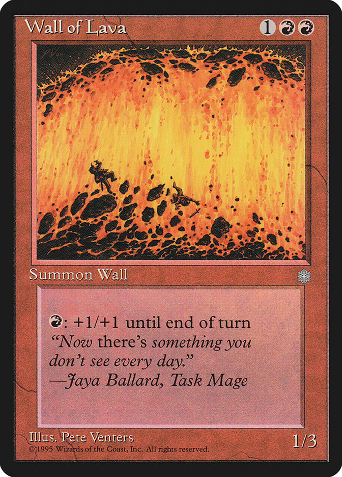 Wall of Lava [Ice Age] - Magic: The Gathering - Card Brawlers | Quebec | Canada |