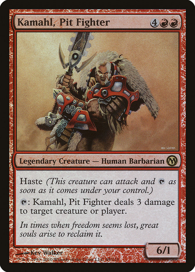 Kamahl, Pit Fighter [Duels of the Planeswalkers] - Magic: The Gathering - Card Brawlers | Quebec | Canada |
