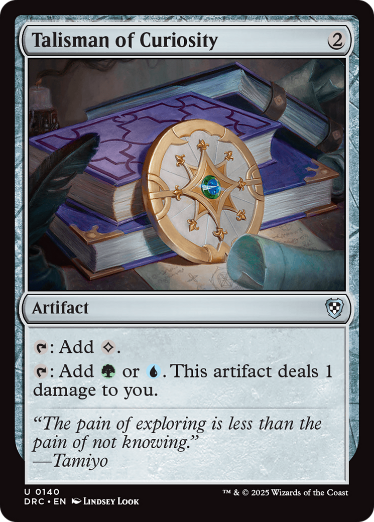 Talisman of Curiosity [Aetherdrift Commander] - Magic: The Gathering - Card Brawlers | Quebec | Canada |