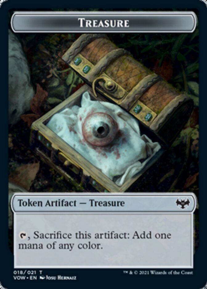 Blood // Treasure Double-Sided Token [Innistrad: Crimson Vow Tokens] - Magic: The Gathering - Card Brawlers | Quebec | Canada |