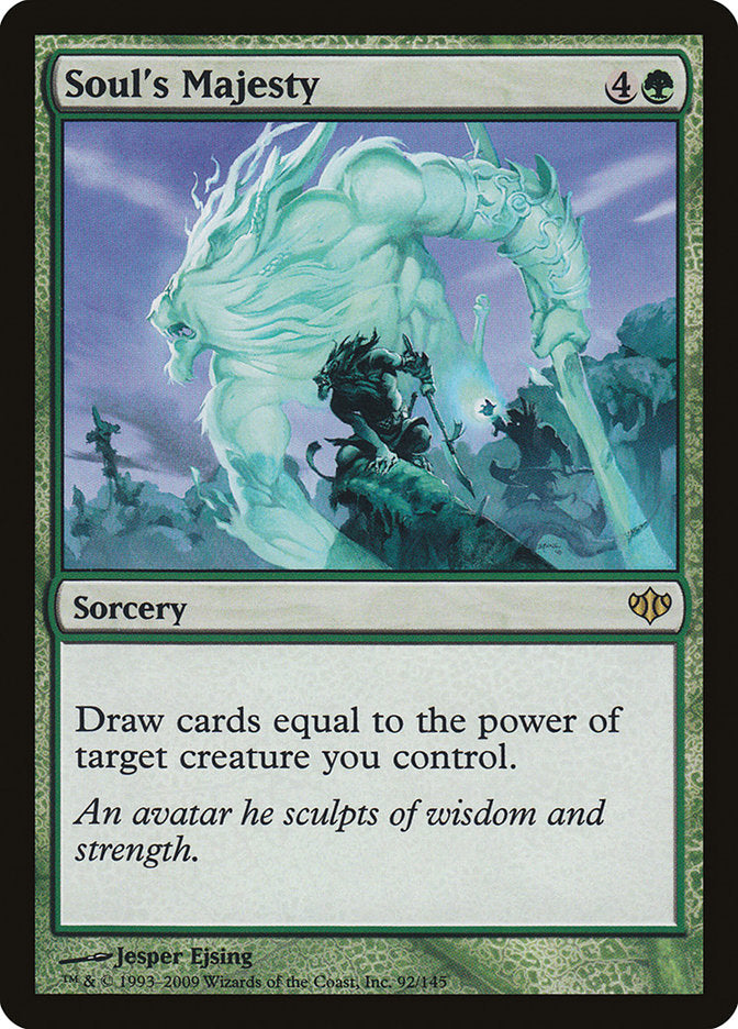 Soul's Majesty [Conflux] - Magic: The Gathering - Card Brawlers | Quebec | Canada |