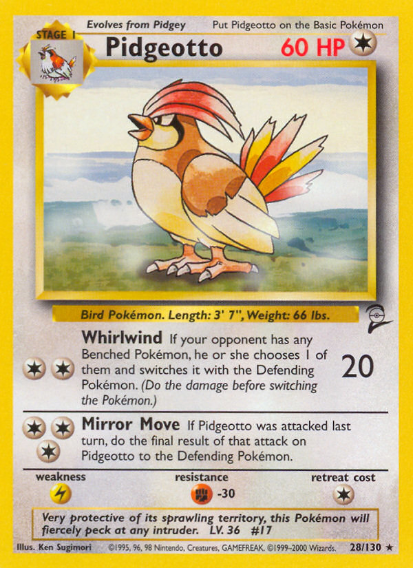 Pidgeotto (28/130) [Base Set 2] - Pokémon - Card Brawlers | Quebec | Canada |