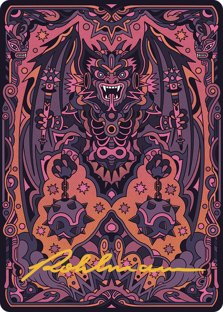 Bloodletter of Aclazotz Art Card (61/81) (Gold-Stamped Signature) [The Lost Caverns of Ixalan Art Series] - Magic: The Gathering - Card Brawlers | Quebec | Canada |