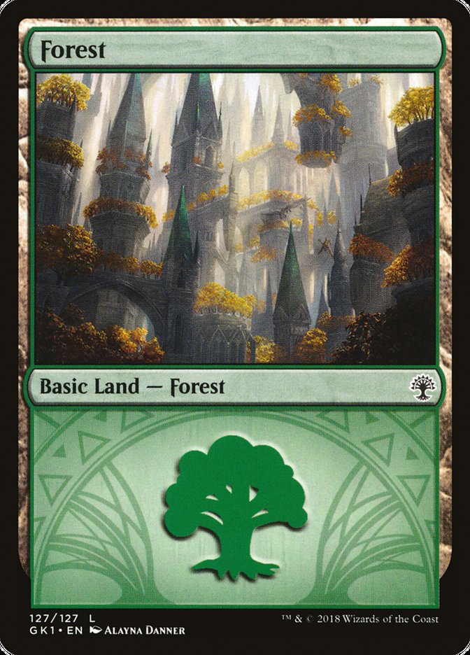 Forest (127) [Guilds of Ravnica Guild Kit] - Magic: The Gathering - Card Brawlers | Quebec | Canada |