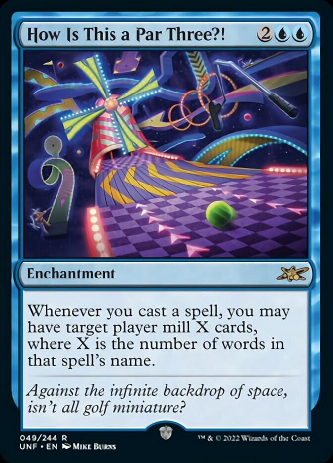 How Is This a Par Three?! [Unfinity] - Magic: The Gathering - Card Brawlers | Quebec | Canada |