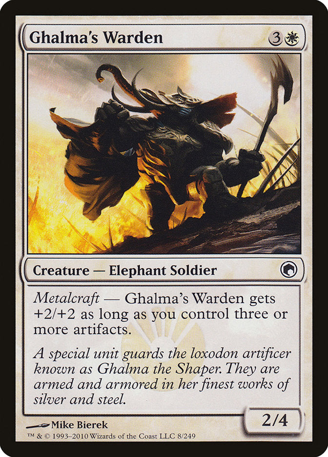 Ghalma's Warden [Scars of Mirrodin] - Magic: The Gathering - Card Brawlers | Quebec | Canada |