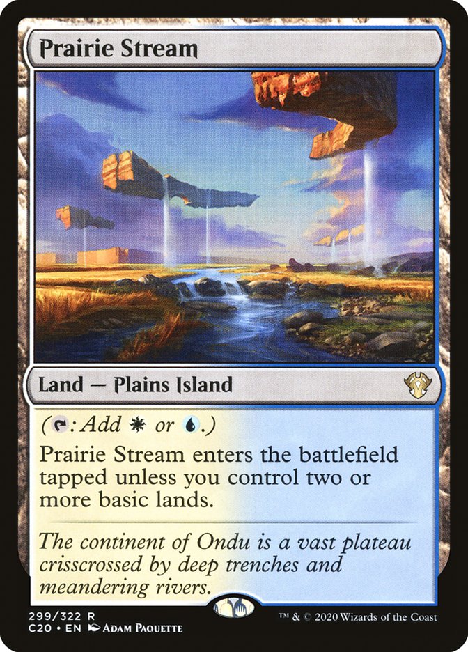Prairie Stream [Commander 2020] - Magic: The Gathering - Card Brawlers | Quebec | Canada |