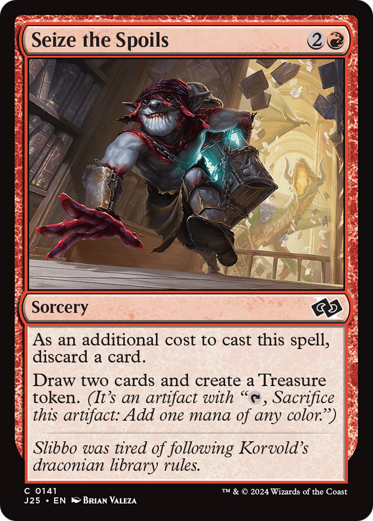 Seize the Spoils [Foundations Jumpstart] - Magic: The Gathering - Card Brawlers | Quebec | Canada |
