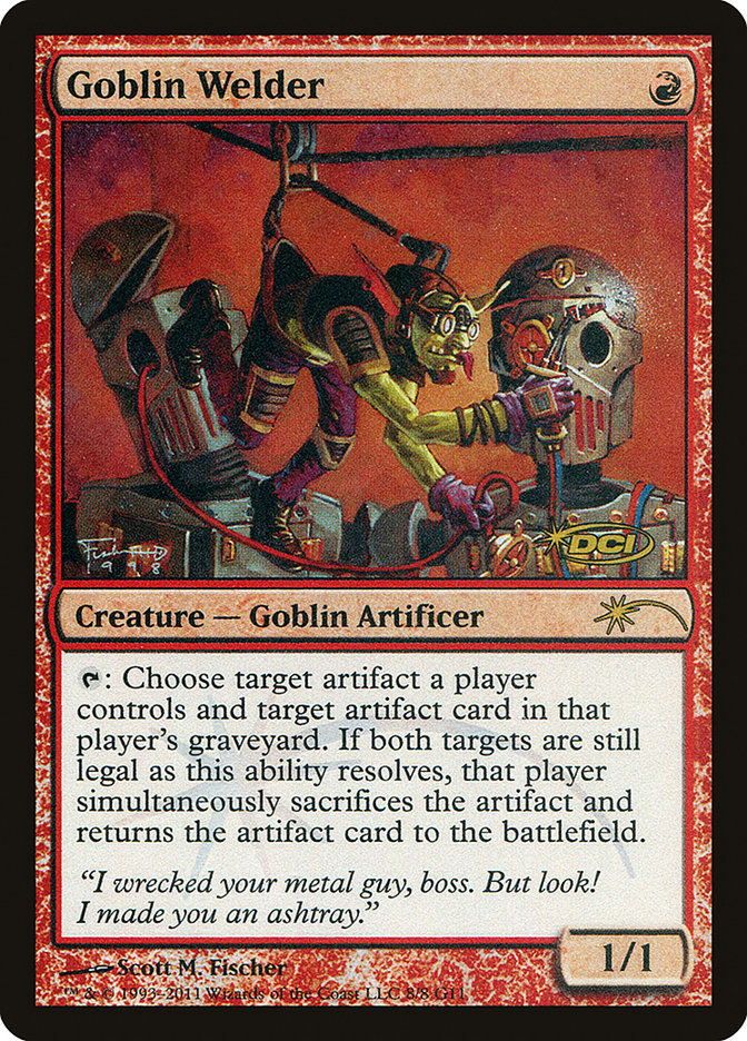Goblin Welder [Judge Gift Cards 2011] - Magic: The Gathering - Card Brawlers | Quebec | Canada |