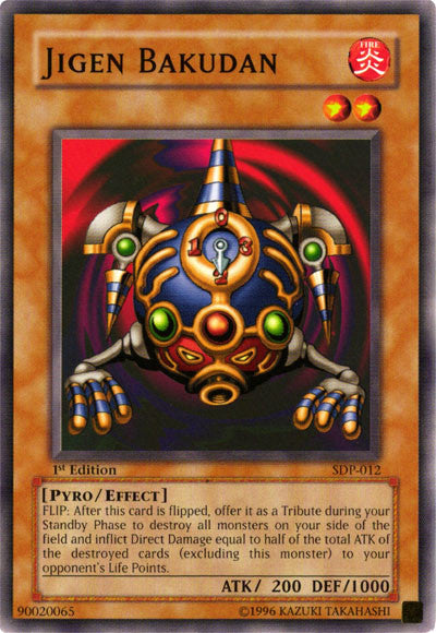 Jigen Bakudan [SDP-012] Common - Yu-Gi-Oh! - Card Brawlers | Quebec | Canada |