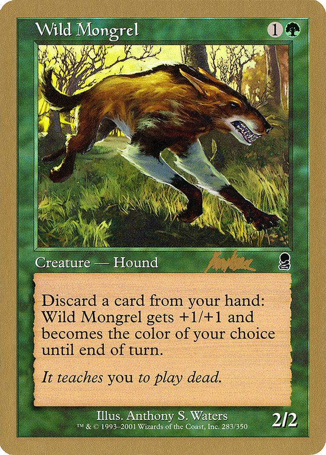 Wild Mongrel (Brian Kibler) [World Championship Decks 2002] - Magic: The Gathering - Card Brawlers | Quebec | Canada |