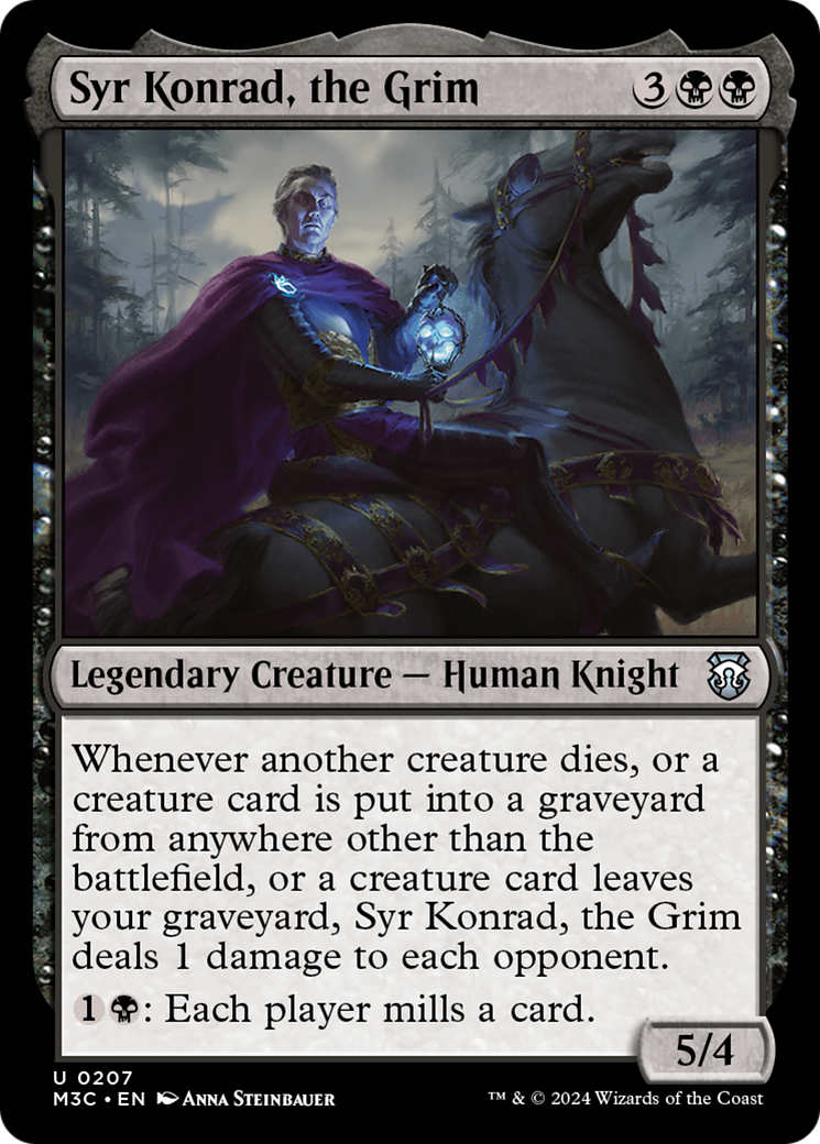 Syr Konrad, the Grim (Ripple Foil) [Modern Horizons 3 Commander] - Magic: The Gathering - Card Brawlers | Quebec | Canada |
