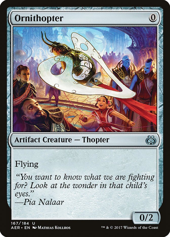 Ornithopter [Aether Revolt] - Magic: The Gathering - Card Brawlers | Quebec | Canada |