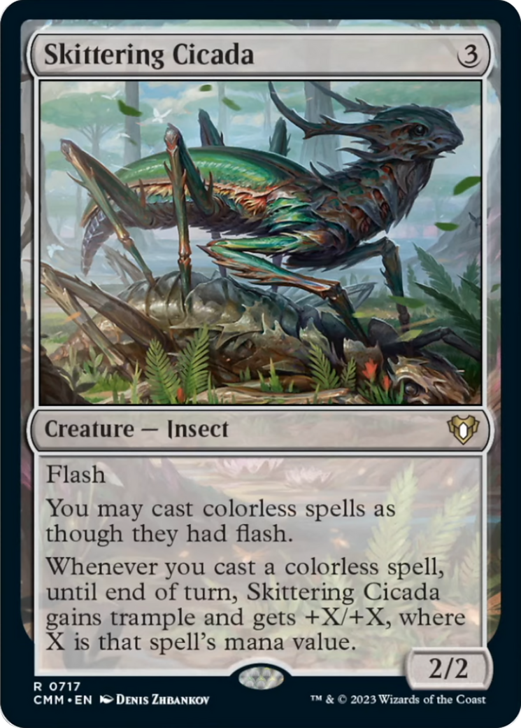 Skittering Cicada [Commander Masters] - Magic: The Gathering - Card Brawlers | Quebec | Canada |