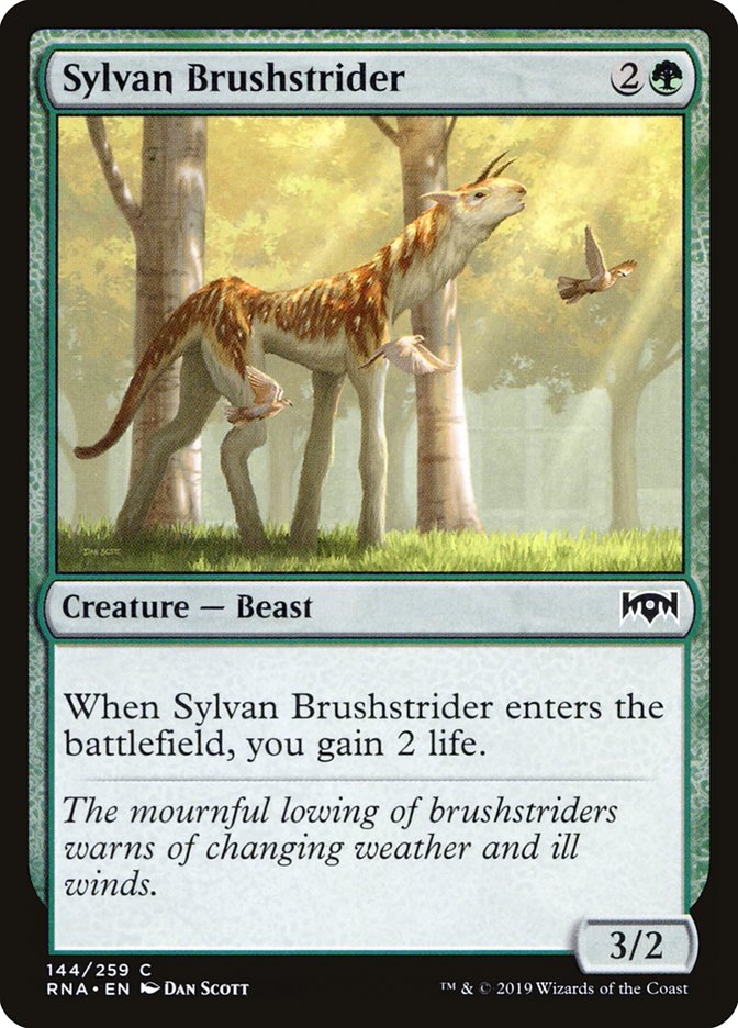 Sylvan Brushstrider [Ravnica Allegiance] - Magic: The Gathering - Card Brawlers | Quebec | Canada |