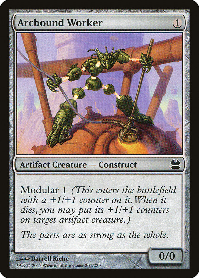 Arcbound Worker [Modern Masters] - Magic: The Gathering - Card Brawlers | Quebec | Canada |
