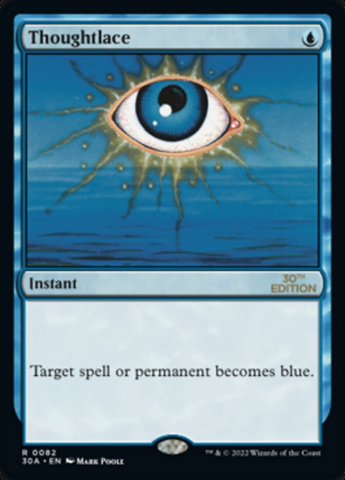Thoughtlace [30th Anniversary Edition] - Magic: The Gathering - Card Brawlers | Quebec | Canada |