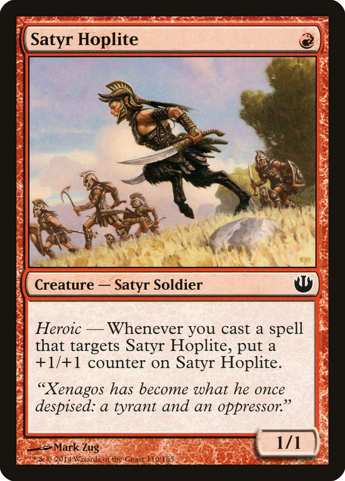 Satyr Hoplite [Journey into Nyx] - Magic: The Gathering - Card Brawlers | Quebec | Canada |