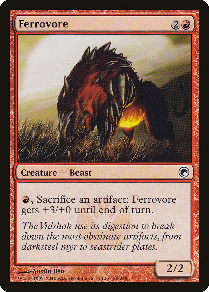 Ferrovore [Scars of Mirrodin] - Magic: The Gathering - Card Brawlers | Quebec | Canada |
