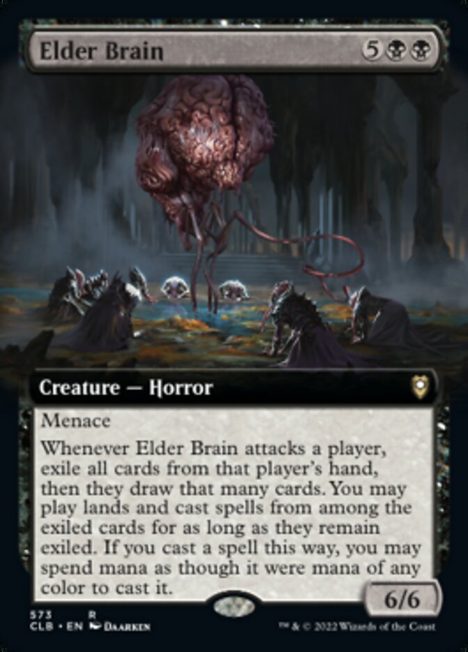Elder Brain (Extended Art) [Commander Legends: Battle for Baldur's Gate] - Magic: The Gathering - Card Brawlers | Quebec | Canada |