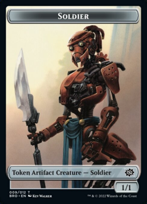 Powerstone // Soldier (009) Double-Sided Token [The Brothers' War Tokens] - Magic: The Gathering - Card Brawlers | Quebec | Canada |