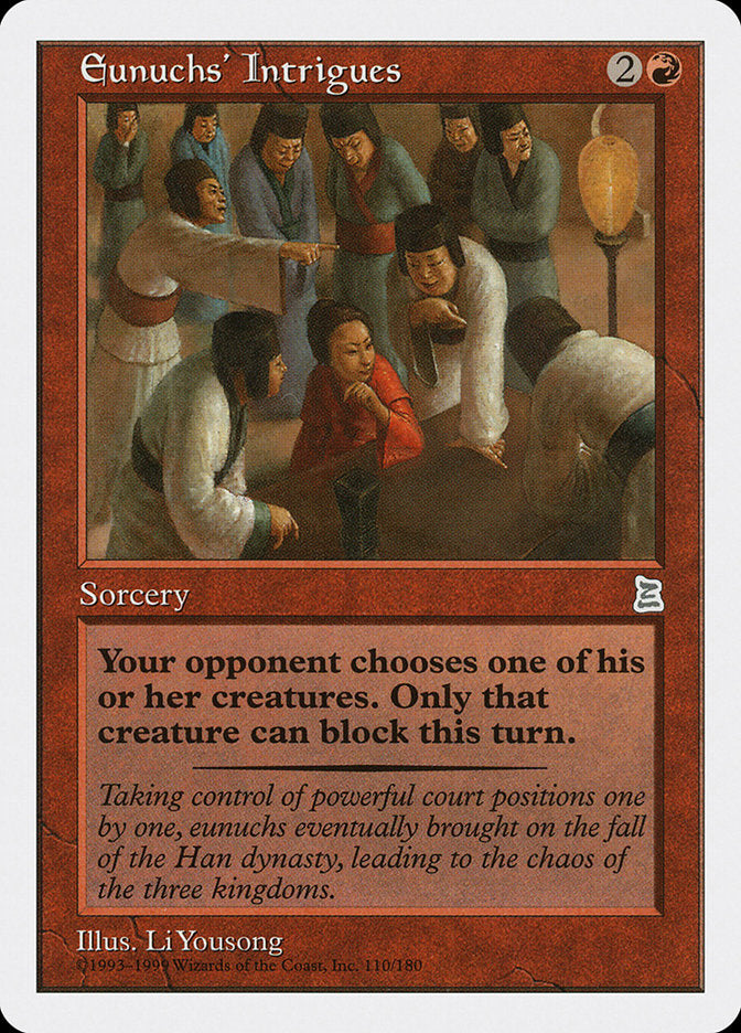 Eunuchs' Intrigues [Portal Three Kingdoms] - Magic: The Gathering - Card Brawlers | Quebec | Canada |