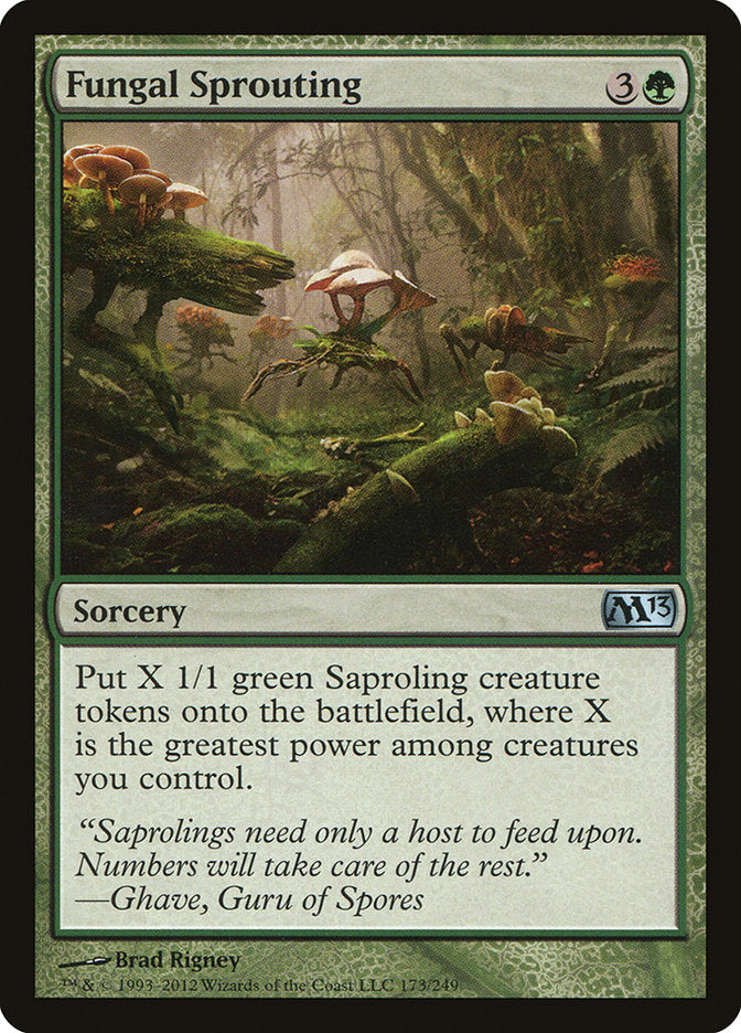 Fungal Sprouting [Magic 2013] - Magic: The Gathering - Card Brawlers | Quebec | Canada |