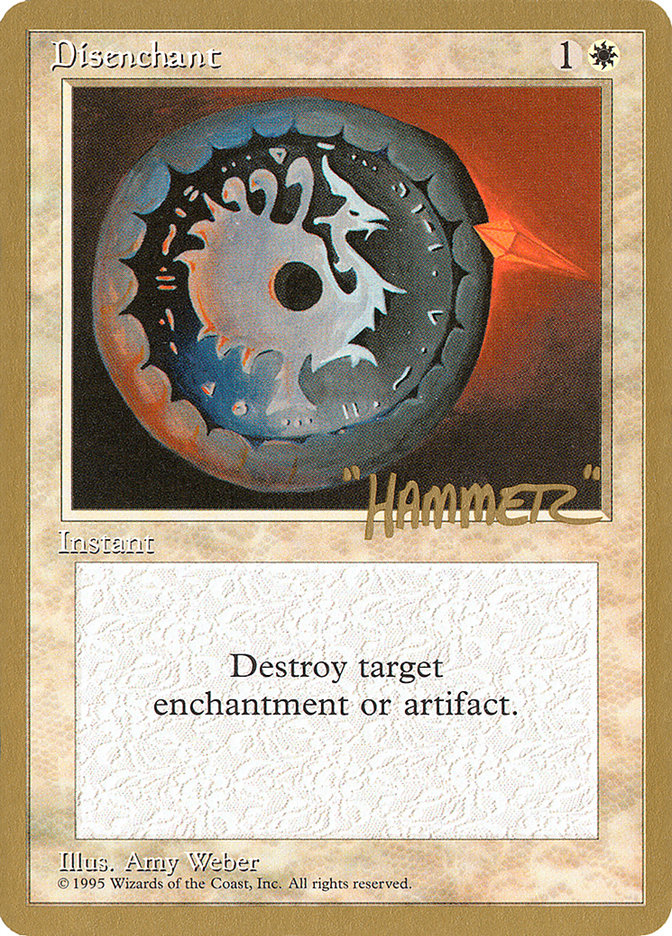 Disenchant (Shawn "Hammer" Regnier) [Pro Tour Collector Set] - Magic: The Gathering - Card Brawlers | Quebec | Canada |