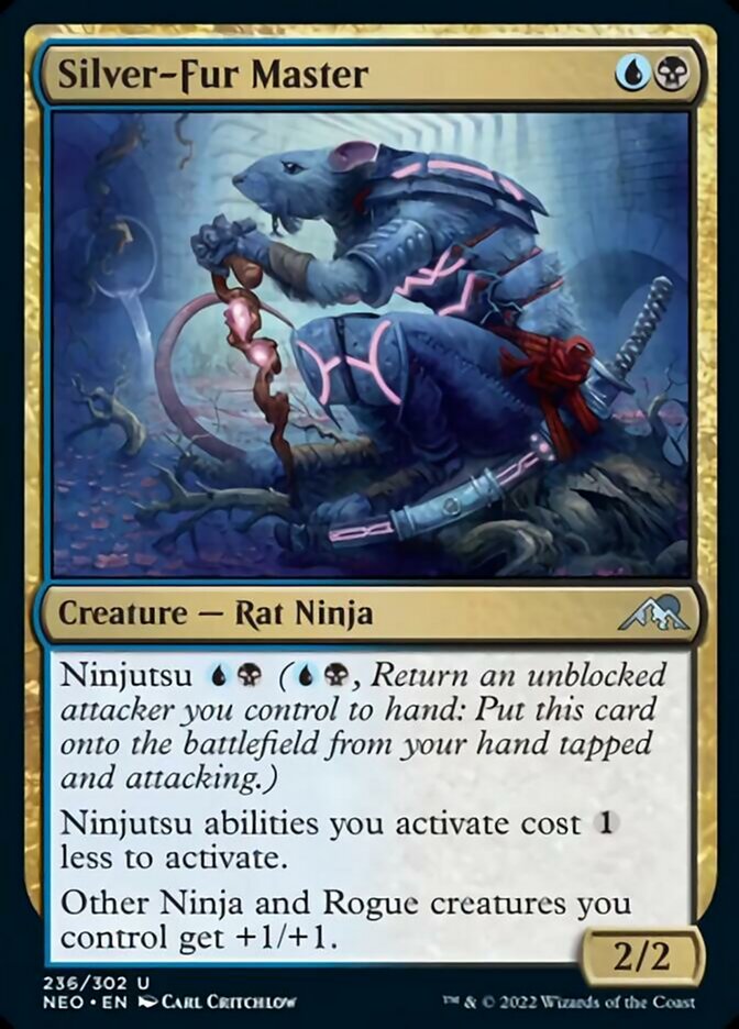 Silver-Fur Master [Kamigawa: Neon Dynasty] - Magic: The Gathering - Card Brawlers | Quebec | Canada |